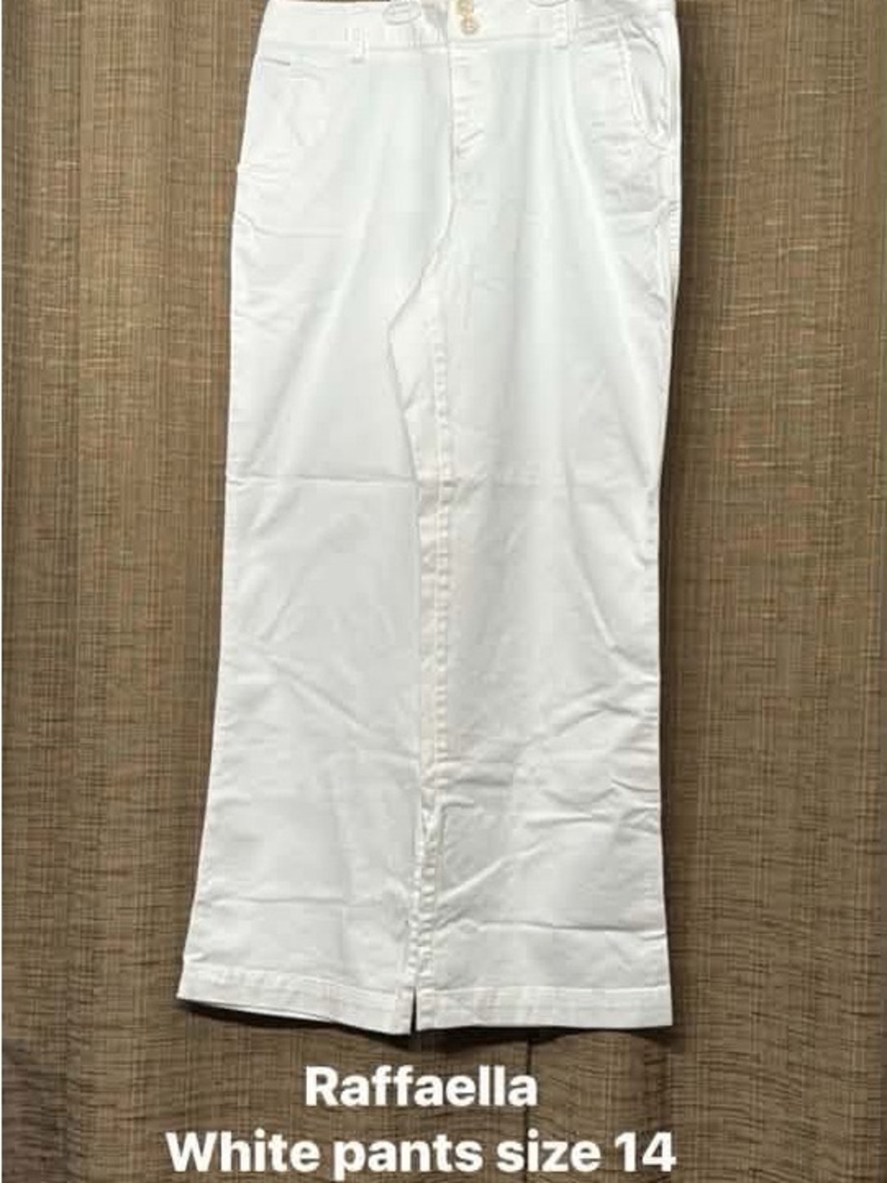 Rafaella White Men’s Chinos